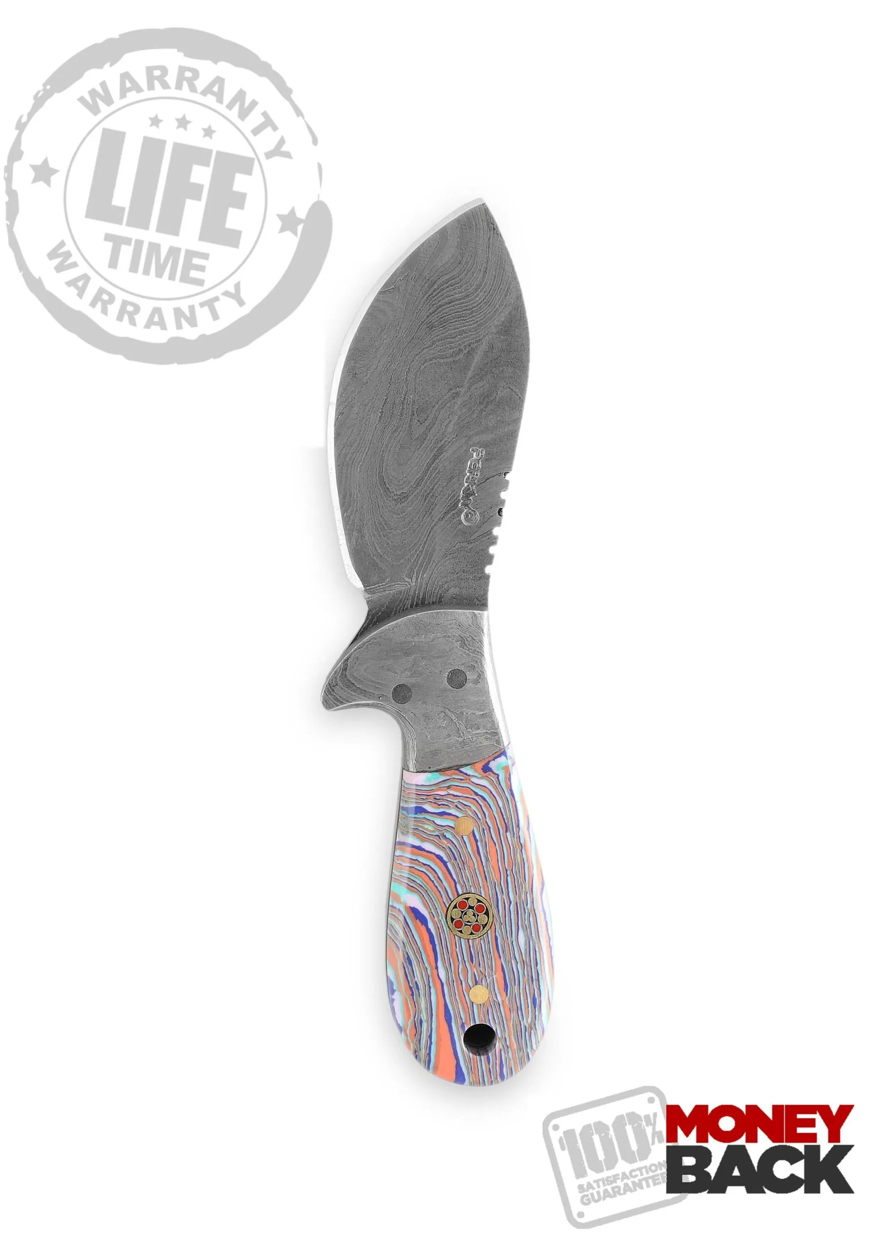 5 Inches Small Damascus Steel Hunting Knife