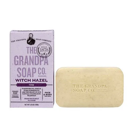 Bar Soap Witch Hazel 4.25 oz By Grandpa's Brands Company