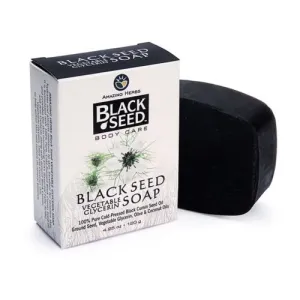 Black Seed Vegetable Glycerin Soap 4.25 oz By Amazing Herbs