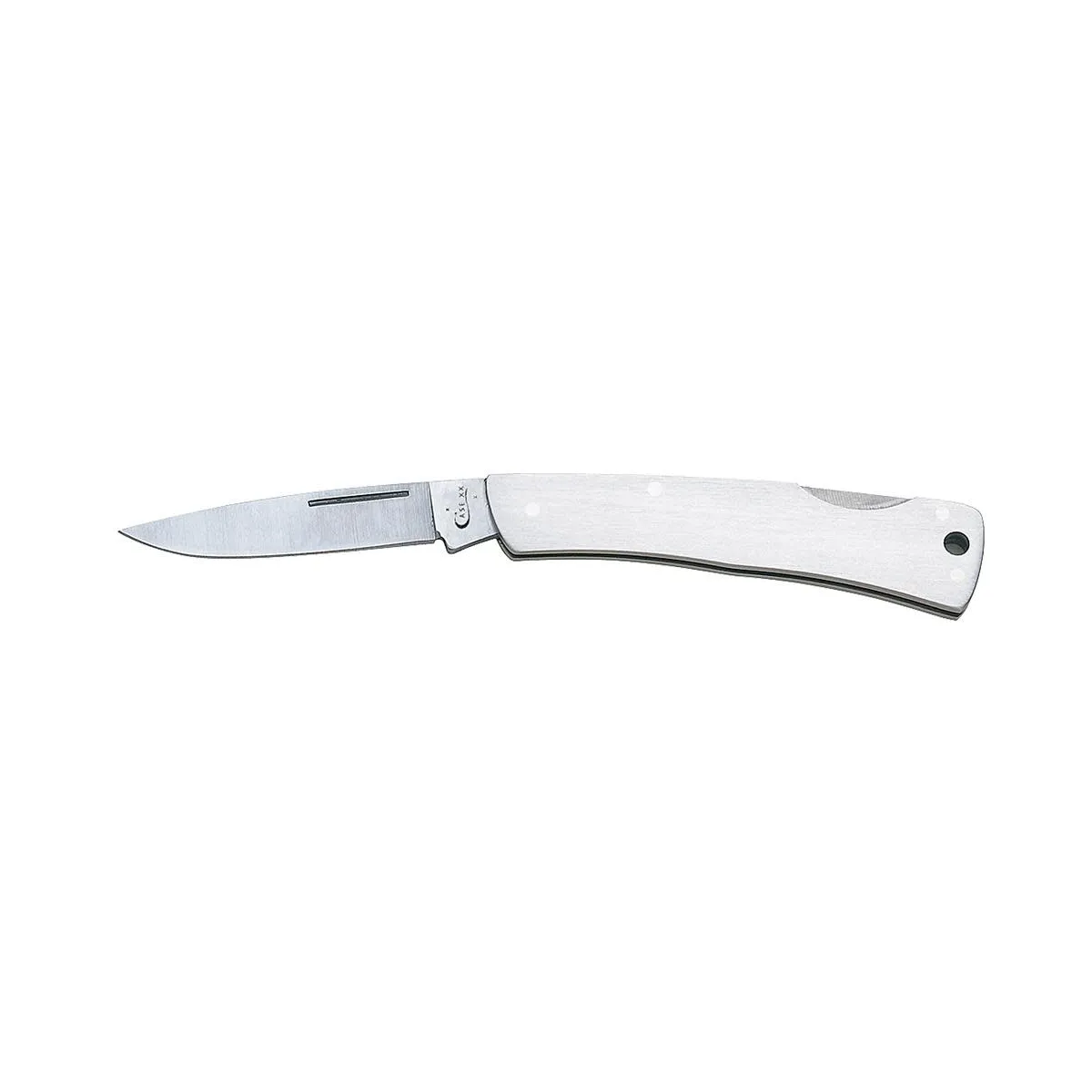 CASE KNIVES BRUSHED STAINLESS STEEL EXECUTIVE LOCKBACK