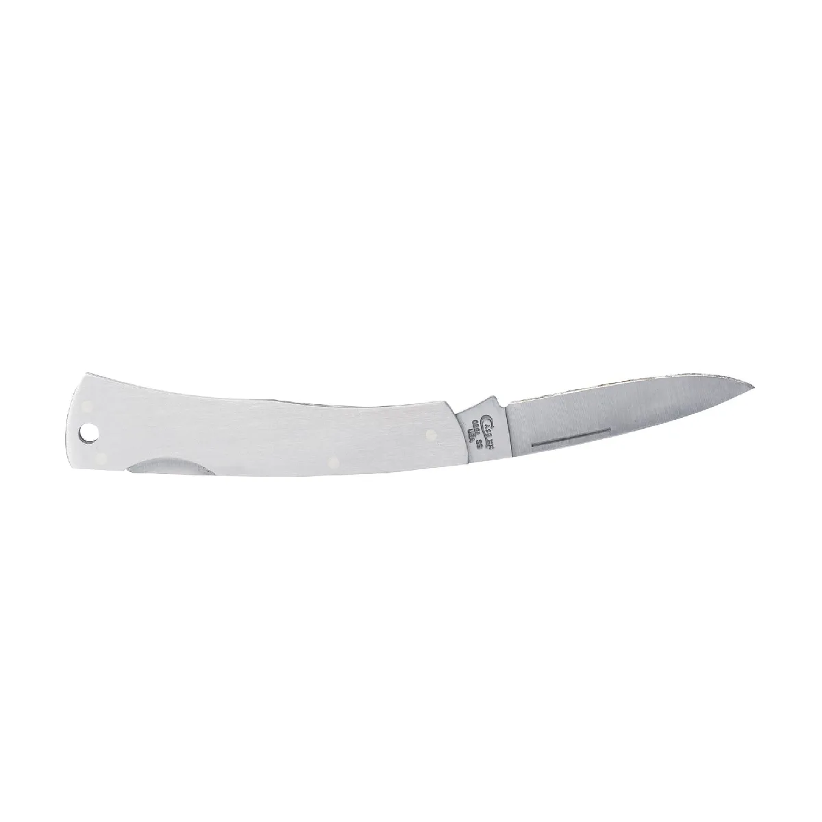 CASE KNIVES BRUSHED STAINLESS STEEL EXECUTIVE LOCKBACK
