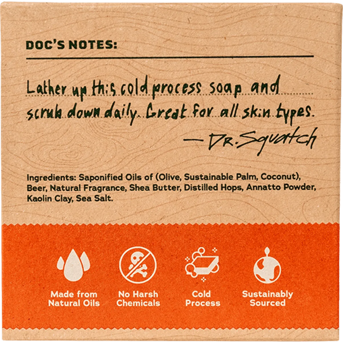 Dr. Squatch Soap- Grapefruit IPA