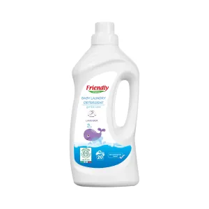 Friendly Organic Lavender Baby Laundry Detergent, White